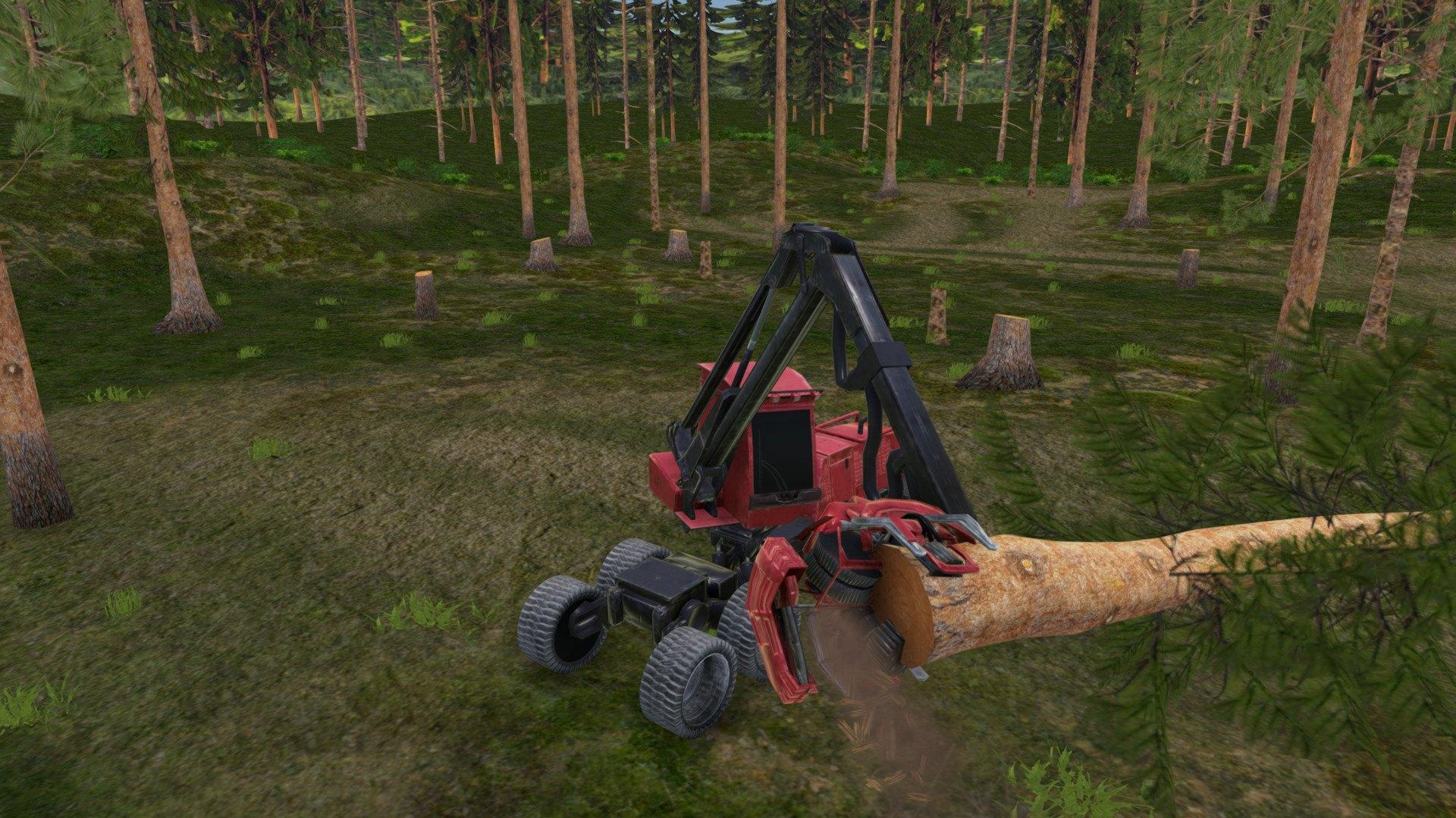 Screen Shot image 0 Forest Harvester Simulator ستيم كود رقمي