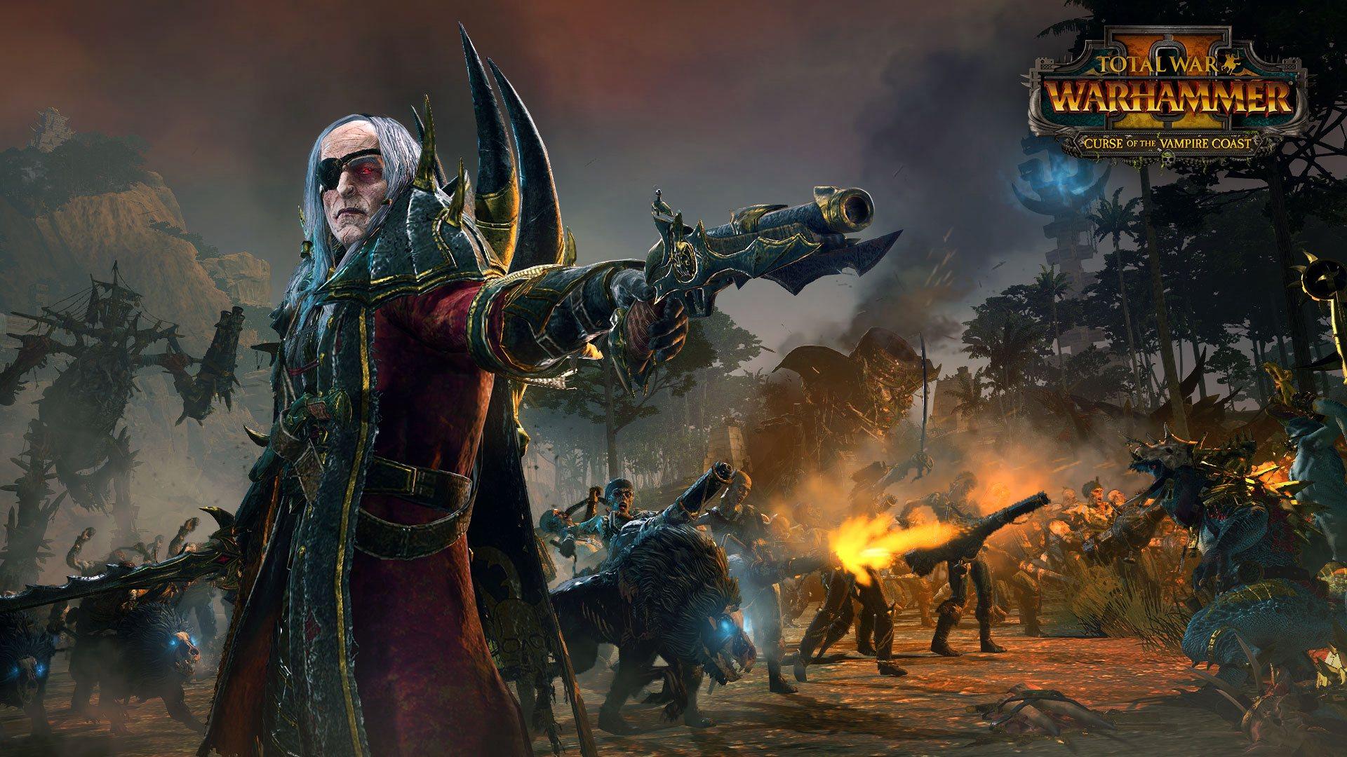 Screen Shot image 0 Total War: WARHAMMER II - Curse Of The Vampire Coast DLC رابط هديه ستيم