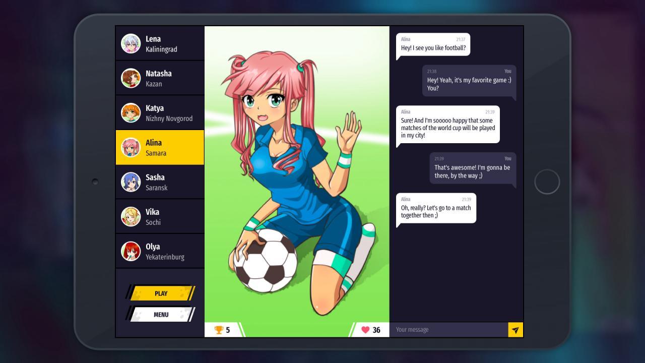 Screen Shot image 4 Football Girls: Dream Team ستيم كود رقمي
