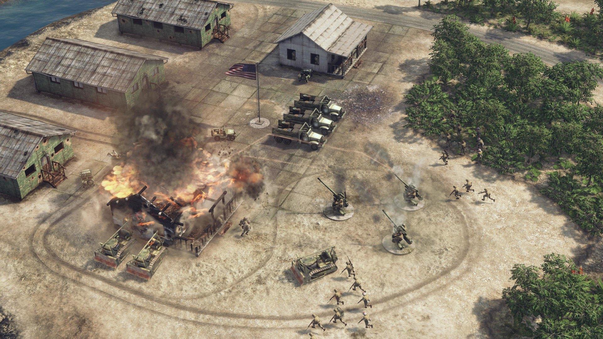 Screen Shot image 1 Sudden Strike 4 - The Pacific War DLC اوروبي بي سي ستيم كود رقمي