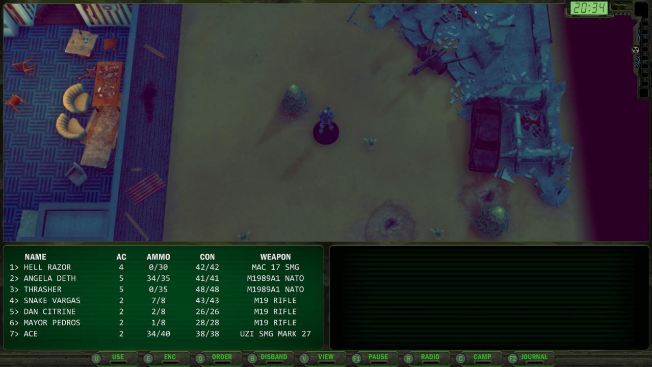 Screen Shot image 2 Wasteland ريماستر GOG كود رقمي