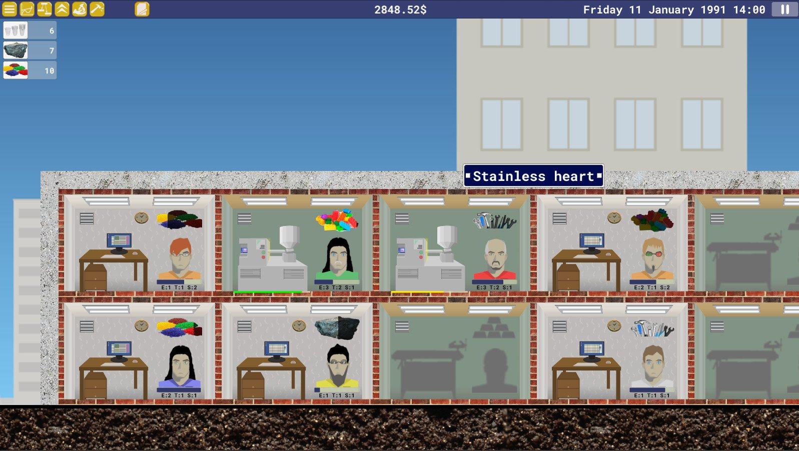 Screen Shot image 1 Factory Manager ستيم كود رقمي