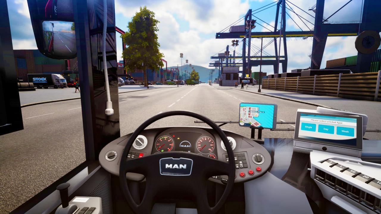 Screen Shot image 1 Bus Simulator 18 - MAN Bus Pack 1 DLC بي سي رابط هديه ستيم