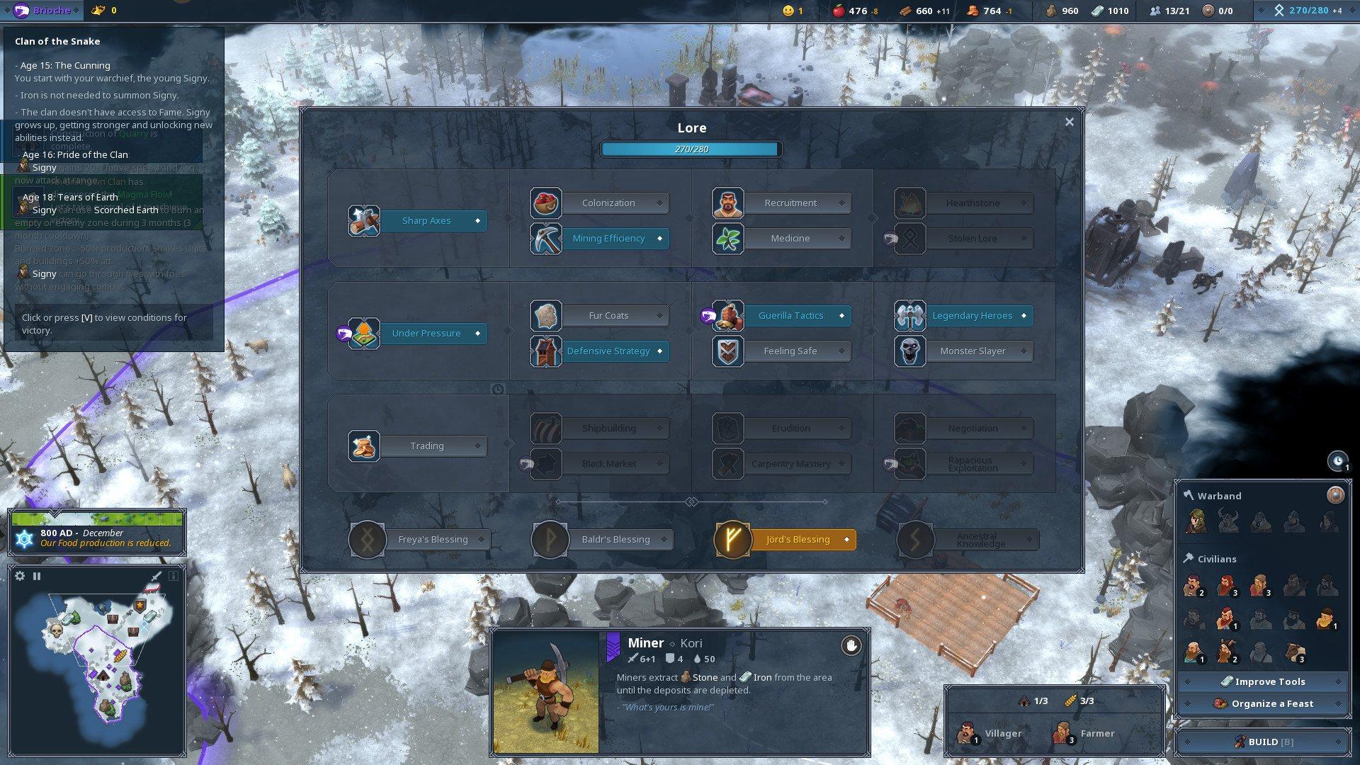 Screen Shot image 1 Northgard + SváFnir, Clan Of The Snake DLC ستيم كود رقمي