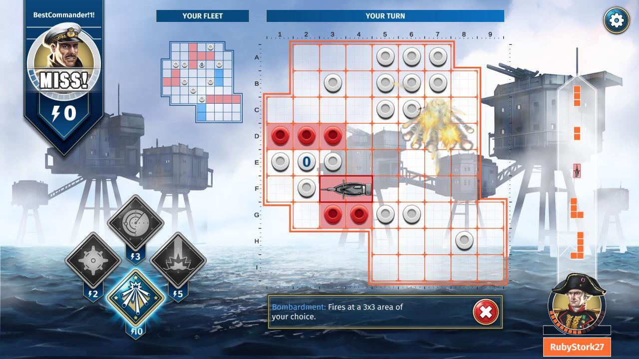 Screen Shot image 4 Hasbro'S BATTLESHIP ستيم كود رقمي