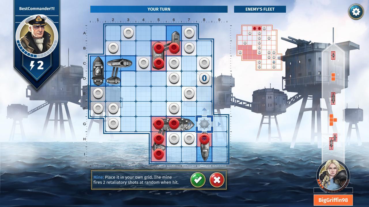 Screen Shot image 5 Hasbro'S BATTLESHIP ستيم كود رقمي