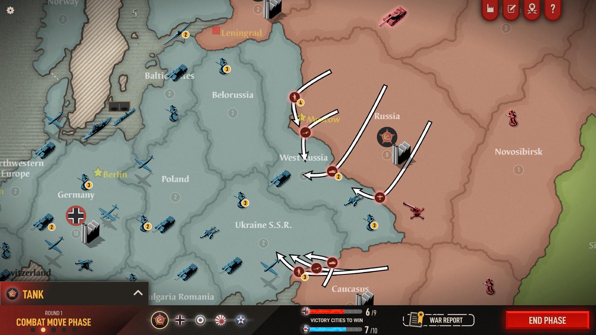 Screen Shot image 1 Axis & Allies 1942 Online رابط هديه ستيم