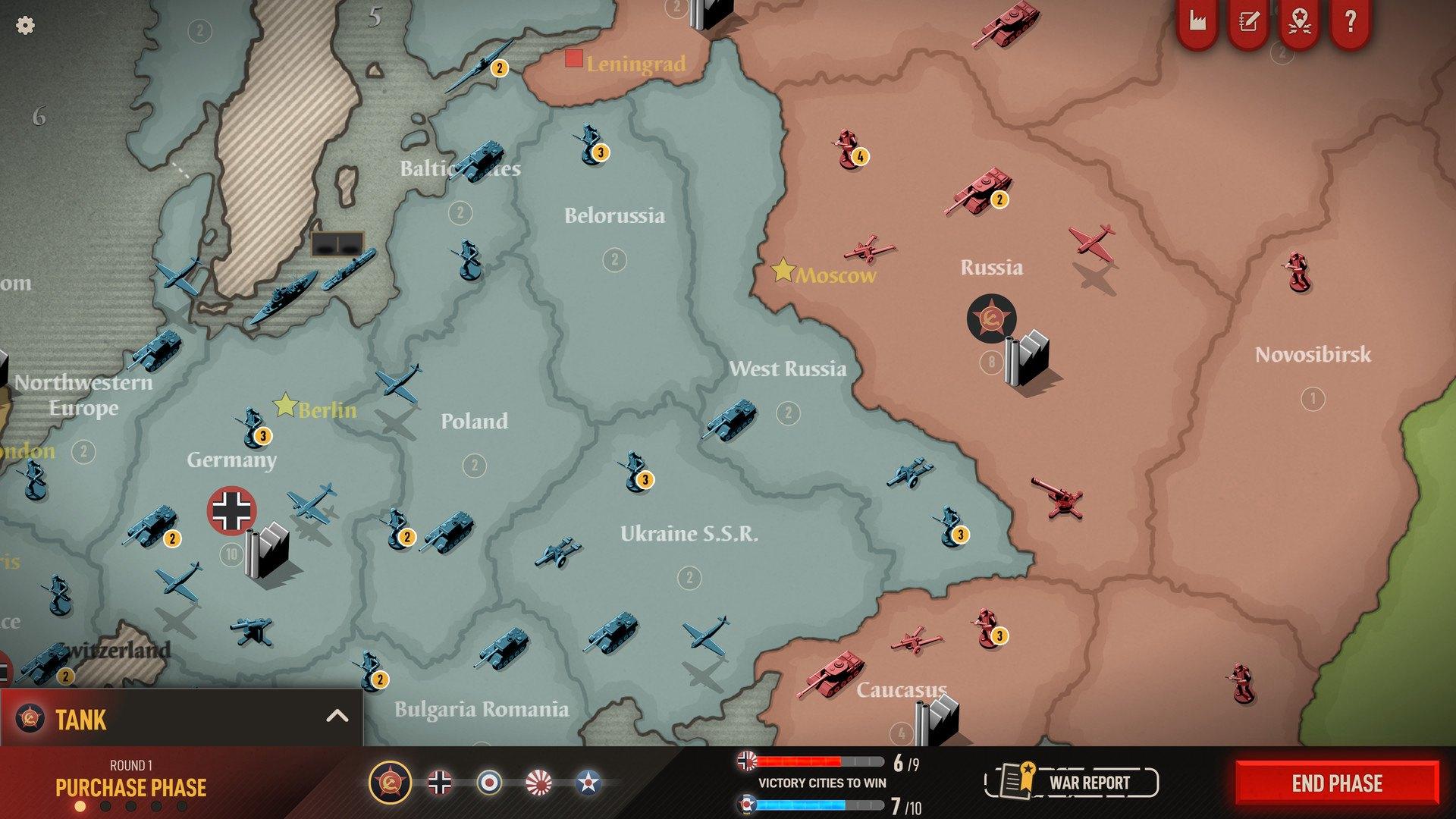 Screen Shot image 7 Axis & Allies 1942 Online بي سي ستيم كود رقمي