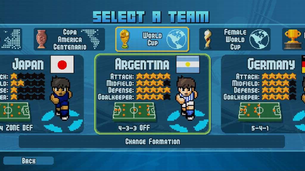 Screen Shot image 5 Pixel Cup Soccer 17 ستيم كود رقمي