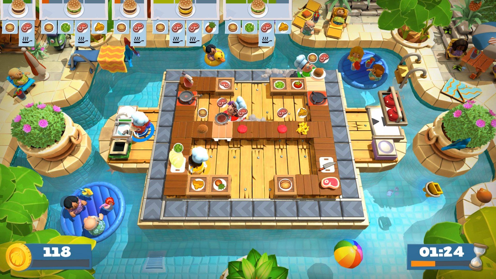 Screen Shot image 5 Overcooked! 2 - Surf 'N' Turf DLC ستيم كود رقمي