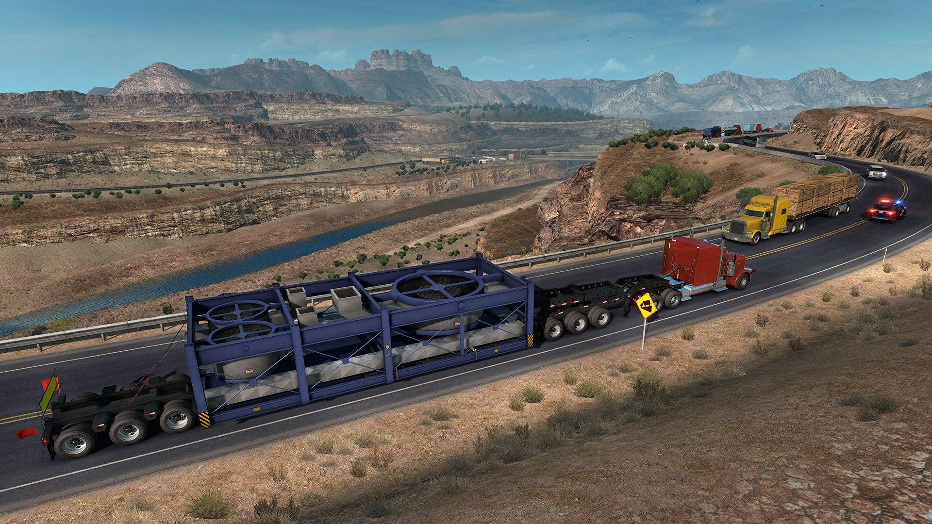 Screen Shot image 1 American Truck Simulator - Special Transport DLC ستيم كود رقمي