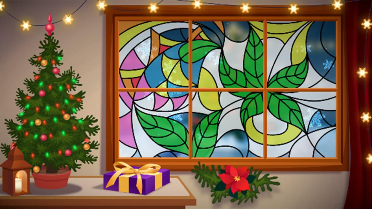 Screen Shot image 0 Glass Painting: Winter Art ستيم كود رقمي
