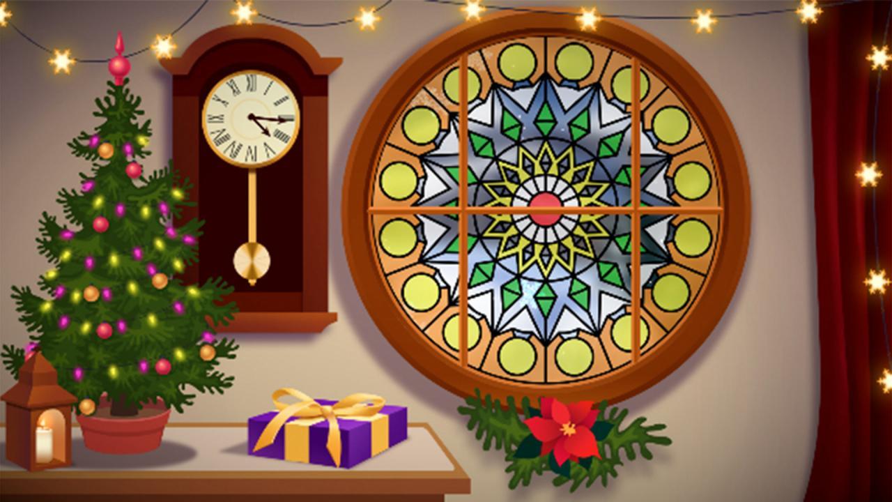 Screen Shot image 1 Glass Painting: Winter Art ستيم كود رقمي