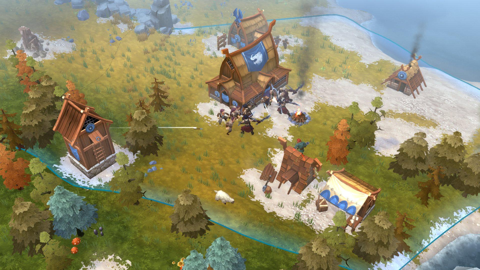 Screen Shot image 4 Northgard - Nidhogg, Clan Of The Dragon DLC رابط هديه ستيم