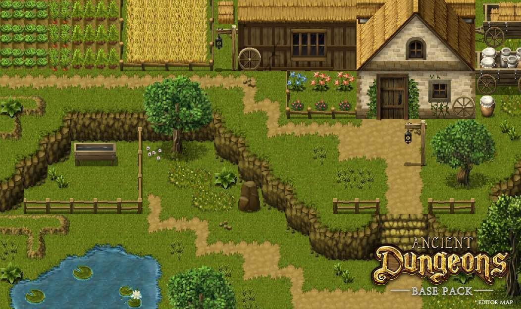 Screen Shot image 2 RPG Maker MV - Ancient Dungeons: Base Pack DLC اوروبي ستيم كود رقمي