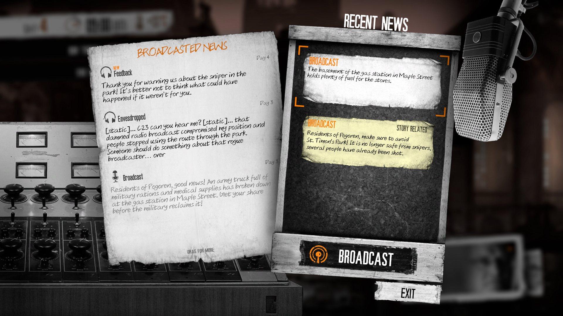 Screen Shot image 5 This War Of Mine: Stories - The Last Broadcast DLC ستيم كود رقمي