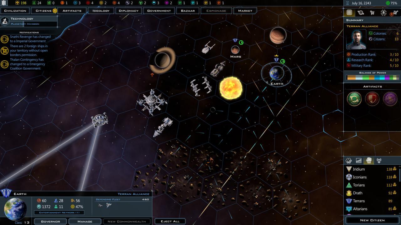 Screen Shot image 1 Galactic Civilizations III - Retribution Expansion ستيم كود رقمي