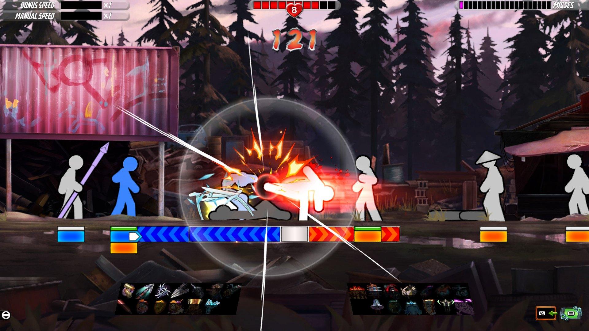 Screen Shot image 0 One Finger Death Punch 2 ستيم كود رقمي