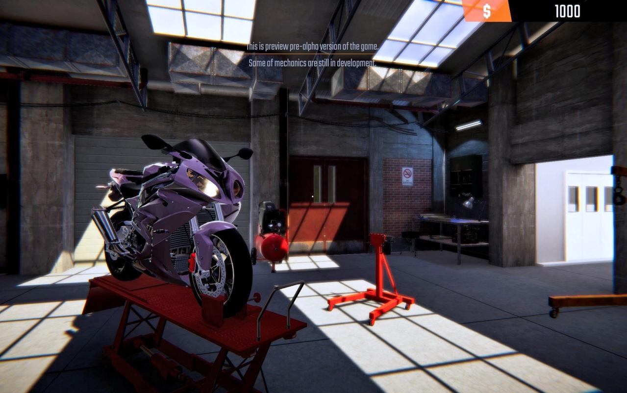 Screen Shot image 6 Biker Garage: Mechanic Simulator ستيم كود رقمي