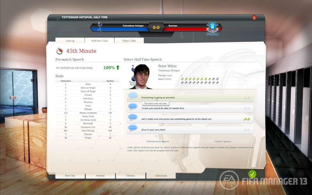 Screen Shot image 3 FIFA Manager 13 بي سي EA App كود رقمي