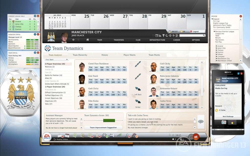 Screen Shot image 4 FIFA Manager 13 اوروبي EA App كود رقمي