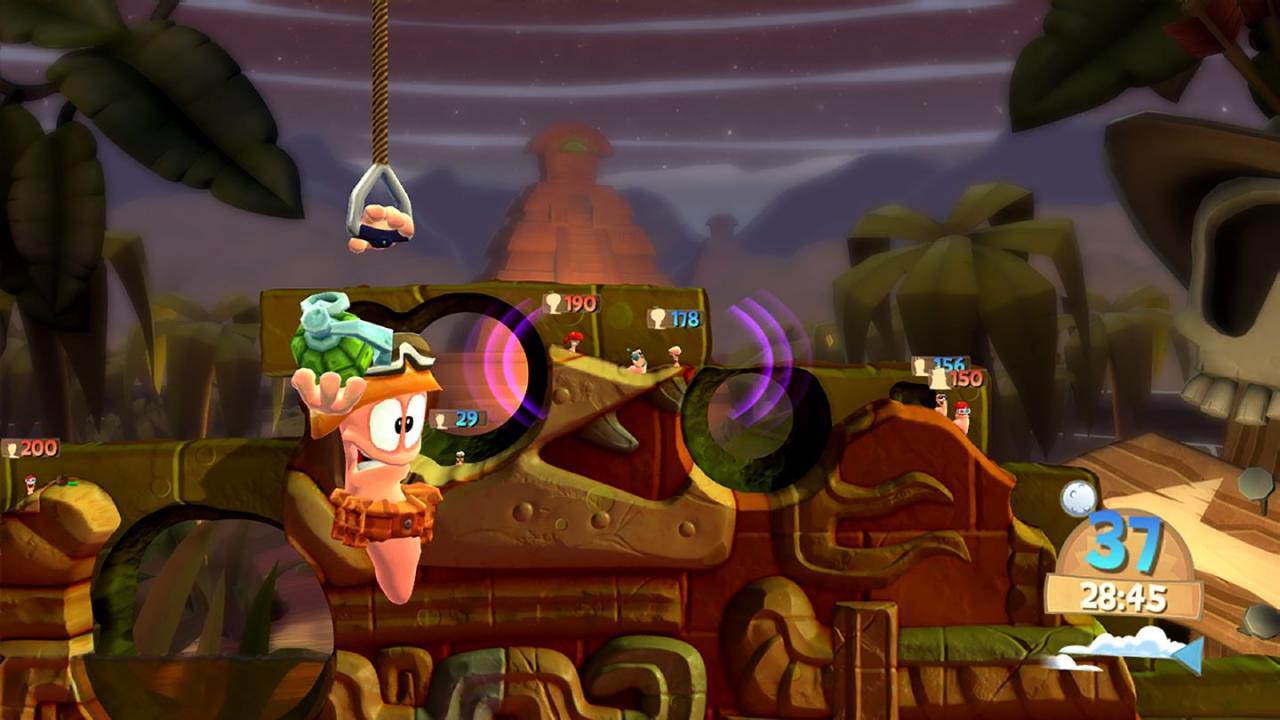 Screen Shot image 1 Worms Battlegrounds اوروبي اكسبوكس 1 كود رقمي