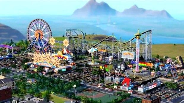 Screen Shot image 1 SimCity Amusement Park Set Expansion EA EA App كود رقمي
