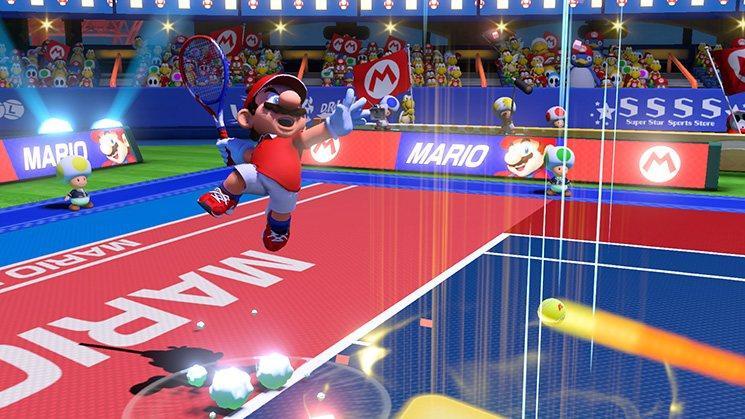 Screen Shot image 1 Mario Tennis Aces امريكي نينتندو سويتش كود رقمي