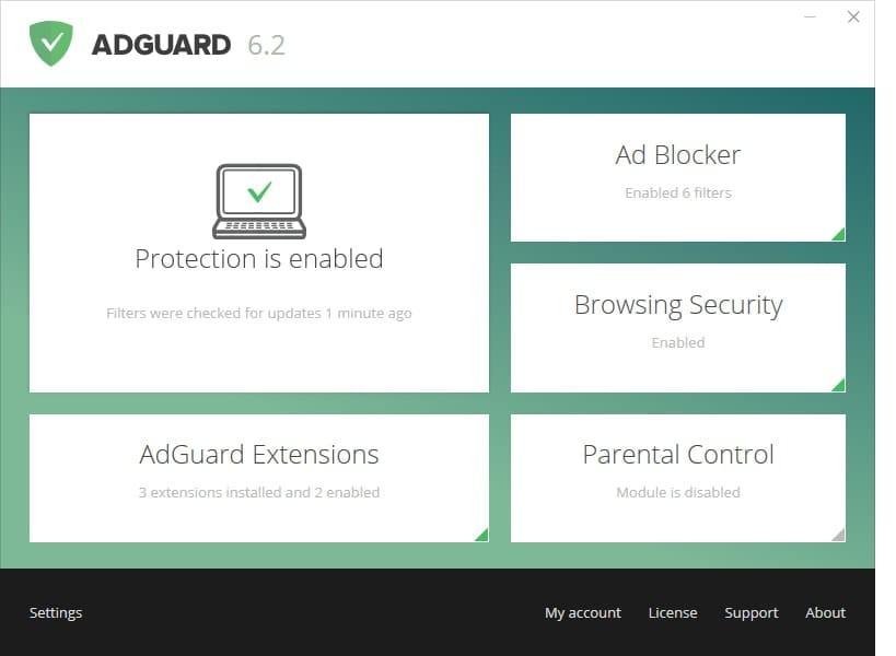 Screen Shot image 3 AdGuard بريميوم Personal مفتاح (1 سنه / 1 جهاز)