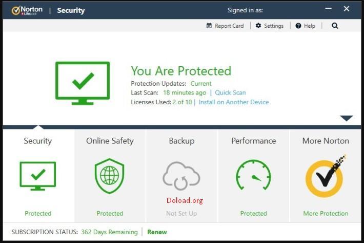 Screen Shot image 0 Norton 360 ديلوكس امريكي مفتاح (1 سنه / 5 اجهزة) + 50 GB Cloud Storage