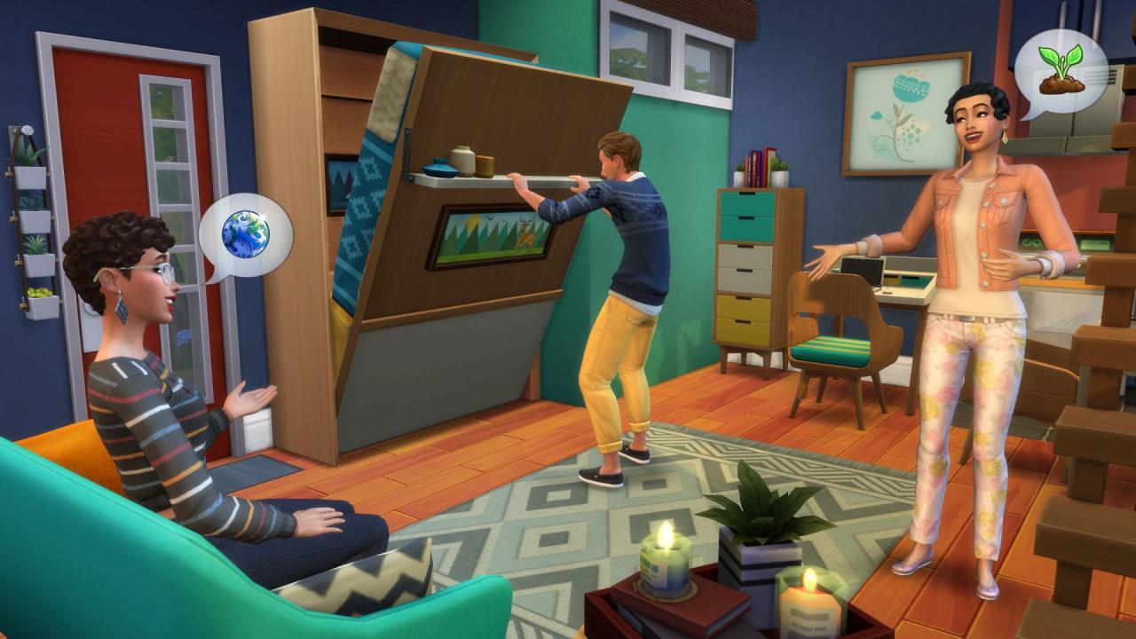 Screen Shot image 0 The Sims 4 - Tiny Living DLC اوروبي بي سي EA App كود رقمي