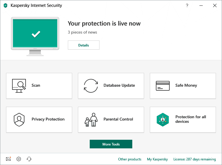 Screen Shot image 0 Kaspersky Internet Security 2024 مفتاح (1 سنه / 1 جهاز)