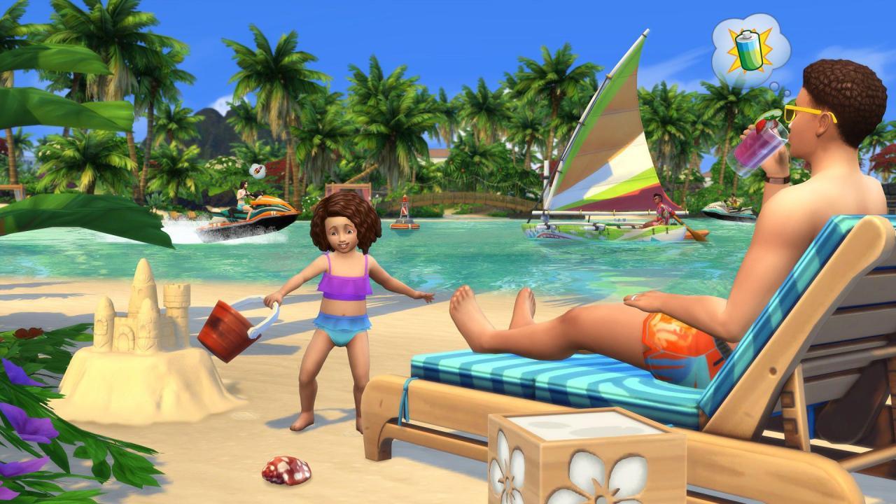 Screen Shot image 2 The Sims 4 - Island Living DLC بي سي EA App كود رقمي