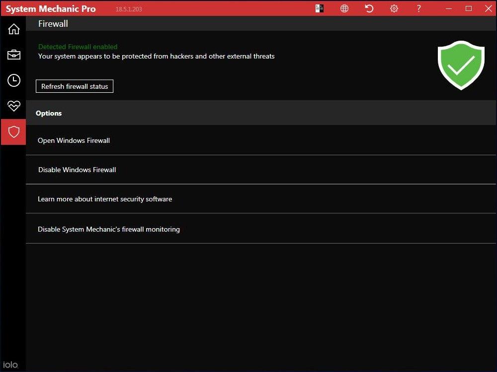 Screen Shot image 3 Iolo System Mechanic Pro مفتاح (1 سنه / 1 بي سي)