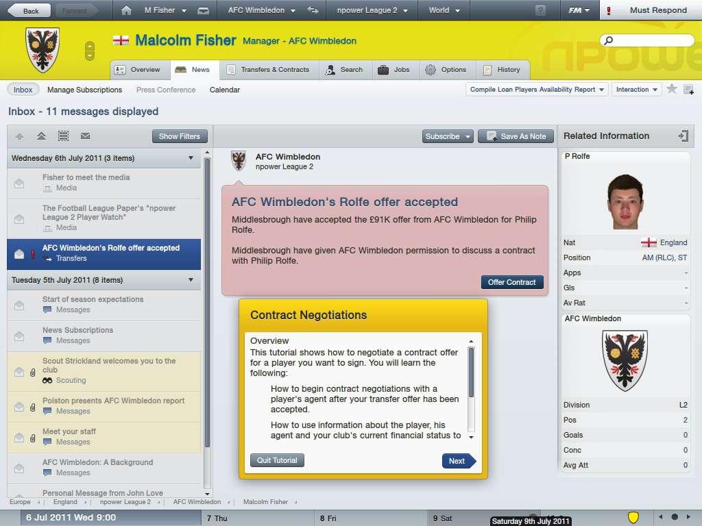 Screen Shot image 1 Football Manager 2012 بي سي ستيم كود رقمي