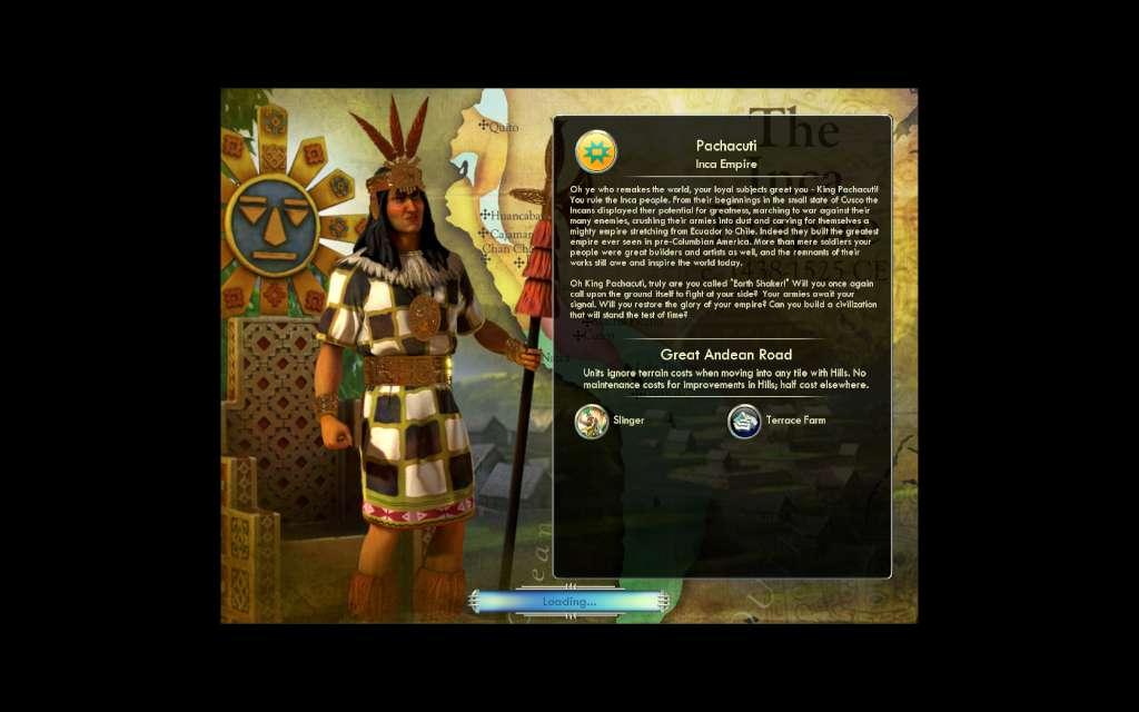 Screen Shot image 5 Sid Meier'S Civilization V - Spain And Inca Double Civilization Pack DLC ستيم كود رقمي