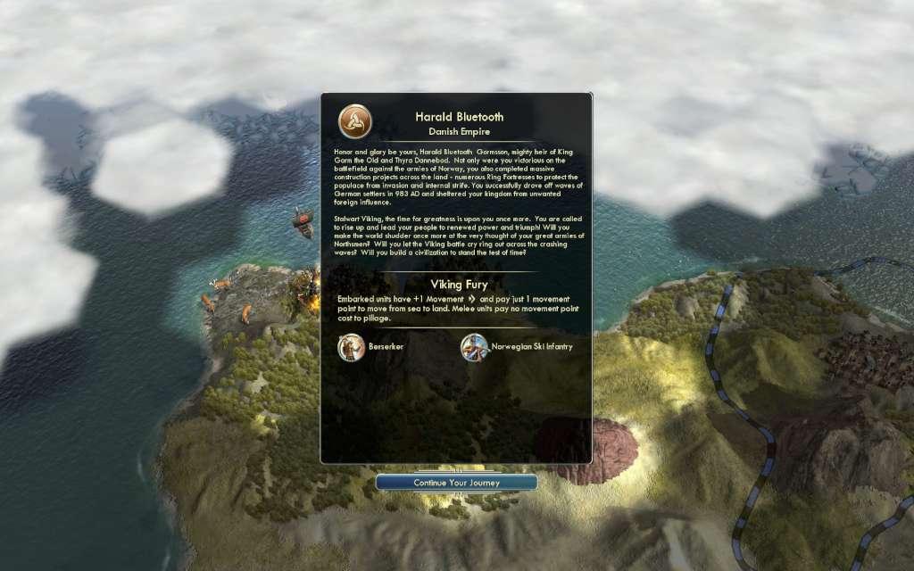 Screen Shot image 5 Sid Meier'S Civilization V - Denmark: The Vikings Civilization Pack DLC ستيم كود رقمي