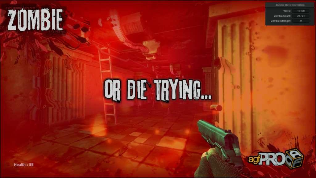 Screen Shot image 5 Axis Game Factory'S AGFPRO Zombie FPS Player DLC بي سي ستيم كود رقمي