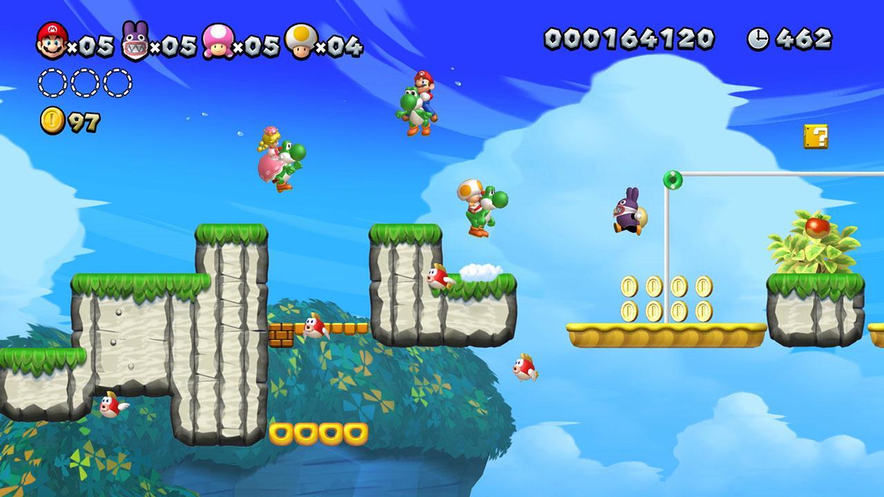 Screen Shot image 1 New Super Mario Bros U ديلوكس امريكي نينتندو سويتش كود رقمي