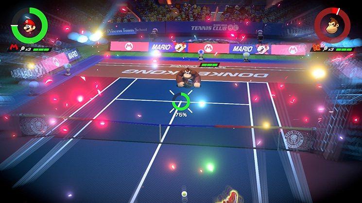 Screen Shot image 3 Mario Tennis Aces امريكي نينتندو سويتش كود رقمي