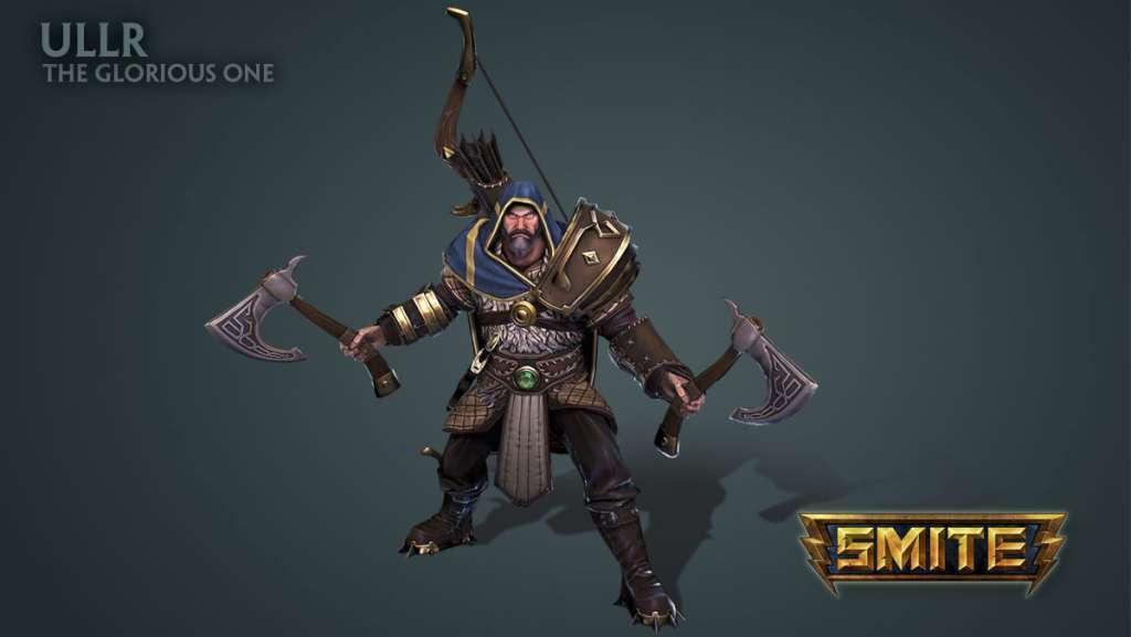 Screen Shot image 1 SMITE - Ullr & Ullr Wyrm Slayer Hunter Skin كود رقمي