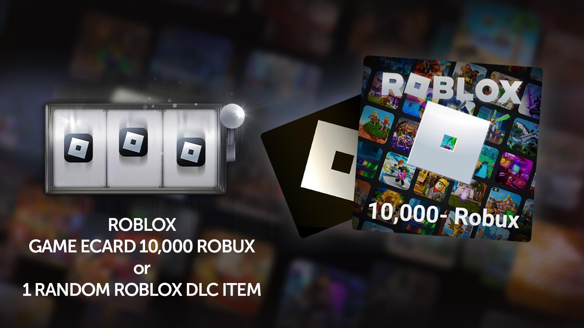 Screen Shot image 0 Roblox Game ECard 10 000 Robux OR 1 Random Roblox DLC Item