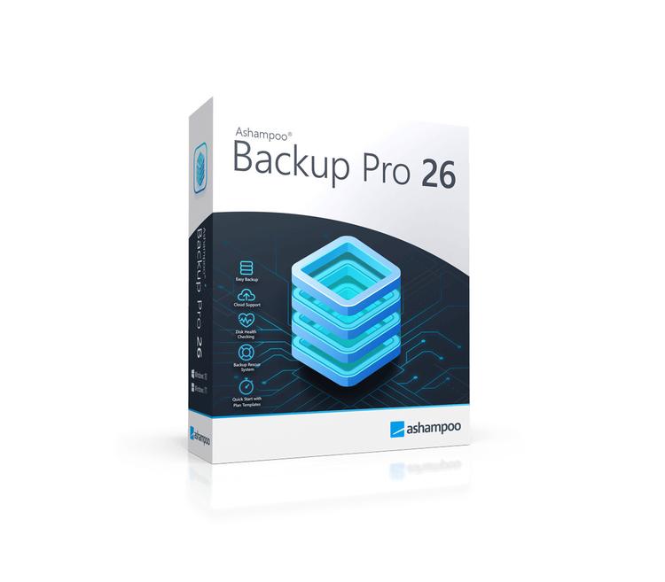 Ashampoo Backup Pro 26 مفتاح (2 اجهزة كمبيوتر مكتبي)