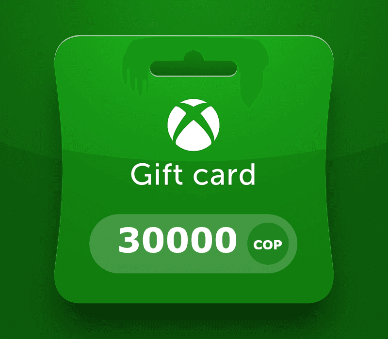 إكس بوكس Live COP 30000 Prepaid بطاقة CO