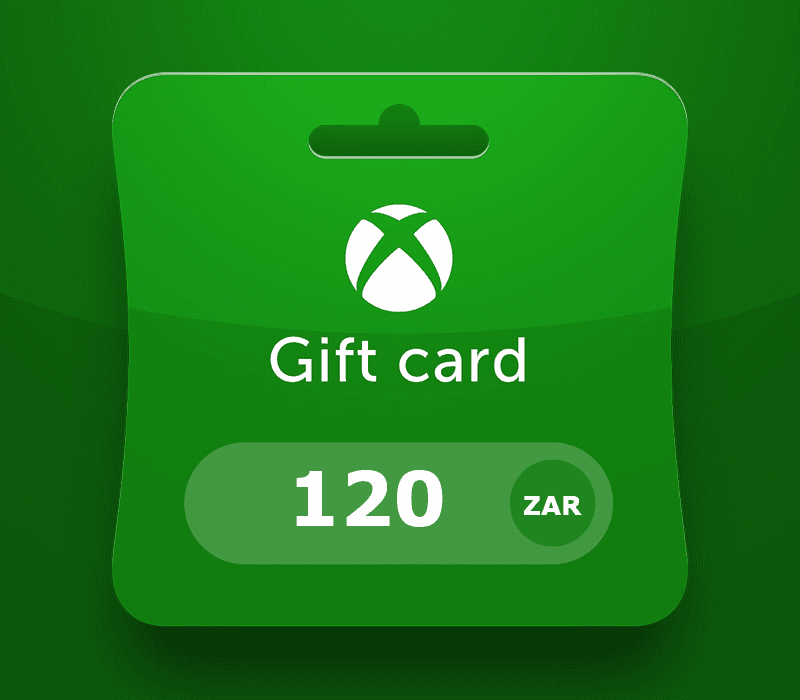 إكس بوكس Live ZAR 120 Prepaid بطاقة ZA