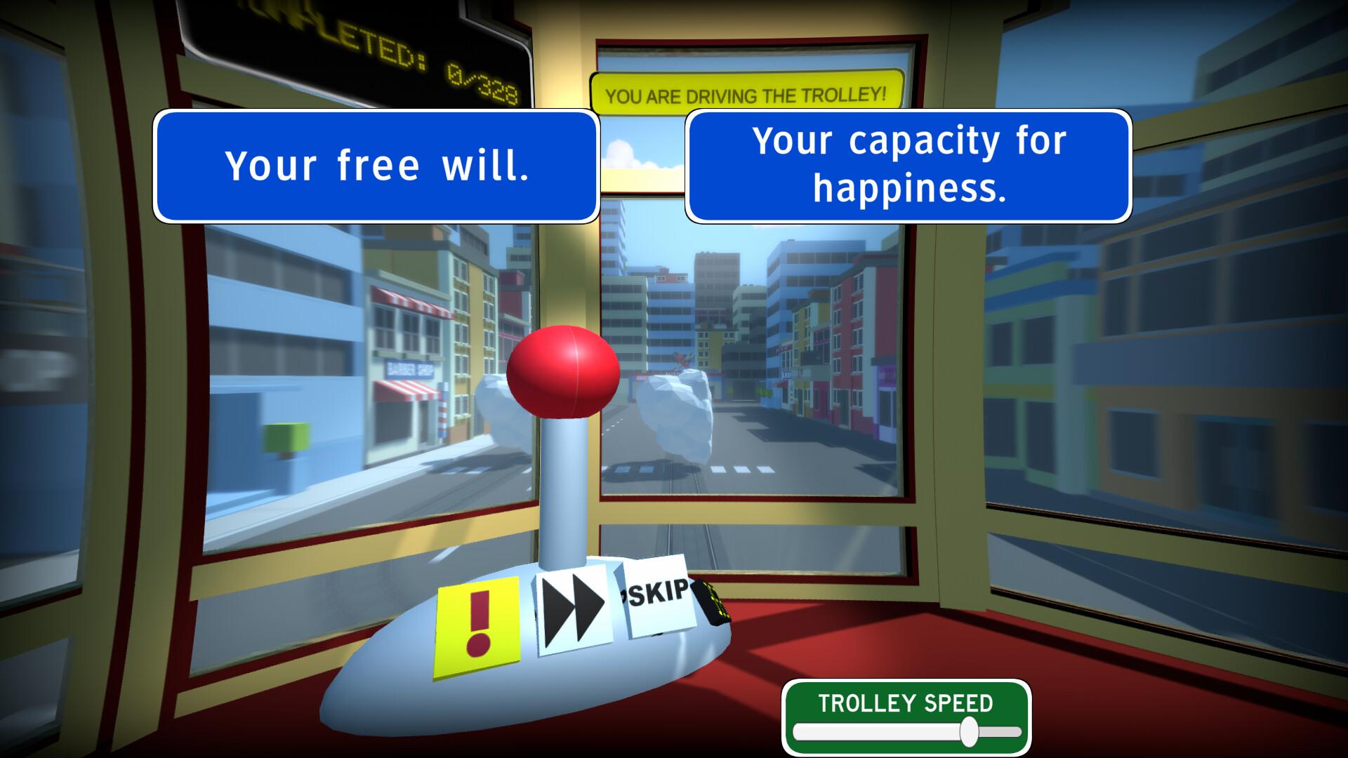 Screen Shot image 0 The Trolley Problem Game بي سي ستيم كود رقمي