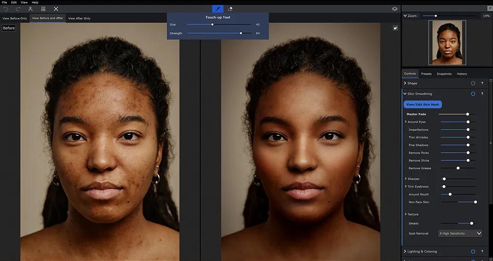 Screen Shot image 0 PortraitPro Studio Max 23 كود رقمي (مدى الحياة / 2 اجهزة)