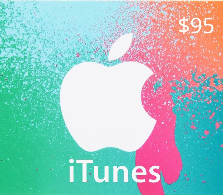 آيتونز USD 95 بطاقة امريكي
