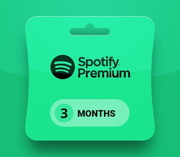 Spotify 3-month Premium Gift Card NL