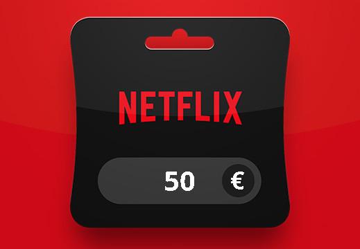 Netflix EUR 50 هدية بطاقة FR